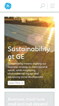 Mobile Screenshot of gesustainability.com